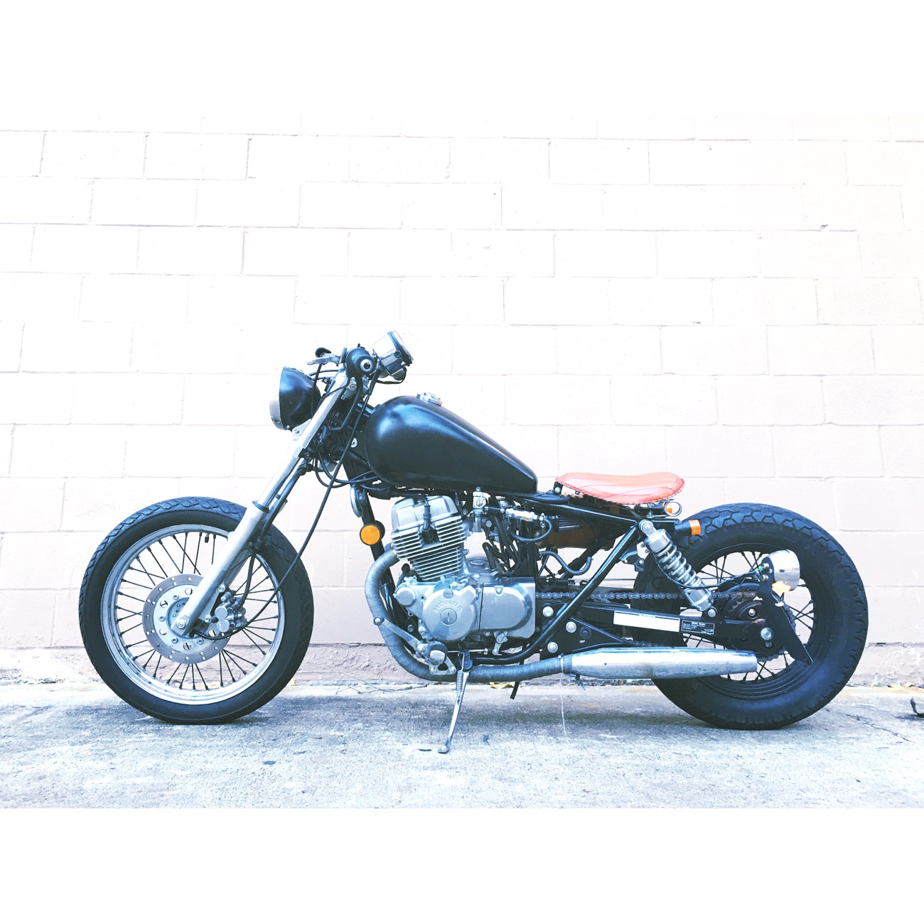 The motorcycle